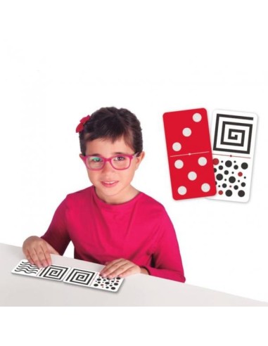 Domino tattile e visivo -AKROS-GIOCOTHERAPY