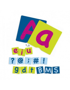 Schede tattili Lettere e Punteggiatura-akros-giocotherapy