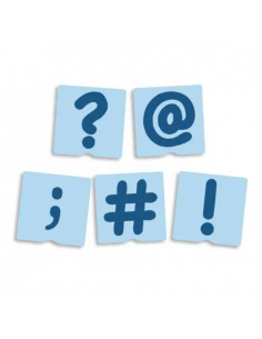 Schede tattili Lettere e Punteggiatura