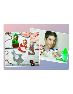 Burattino da dita- Racconta storie