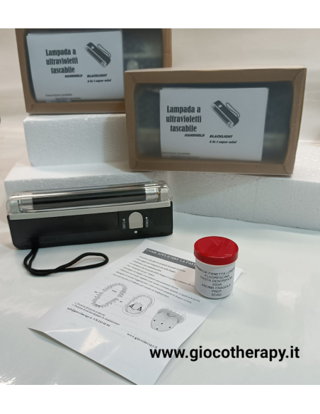 Lampada ultravioletti tascabile