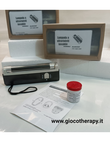 Lampada ultravioletti tascabile