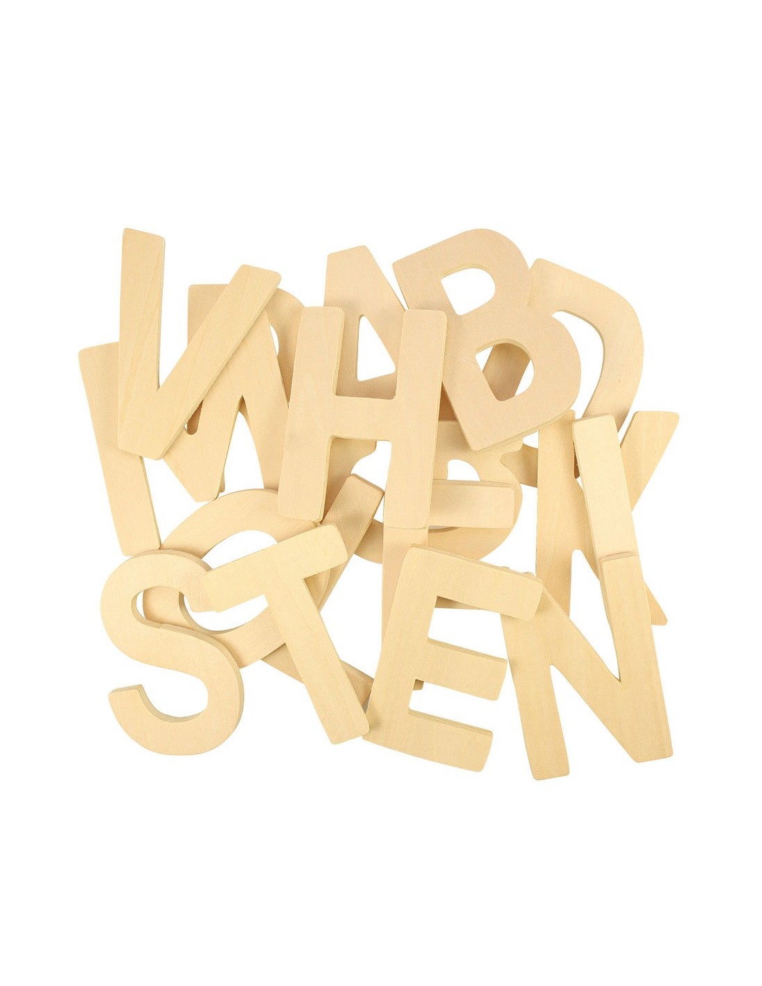 Kit di stencil per lettere dell'alfabeto da 2,5 cm, riutilizzabili