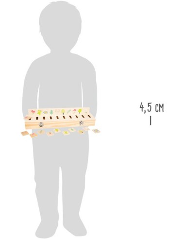 Associa le figure Educate – gioco didattico in legno 3+