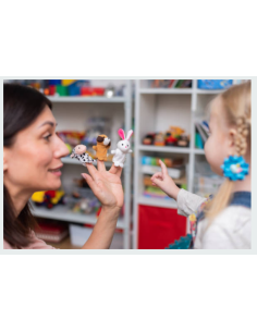 Burattino da dita- Racconta storie