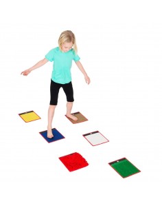 Piastrelle sensoriale 6 pz.