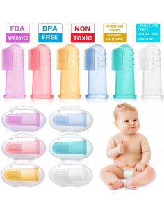 Spazzolino ditale  con custodia