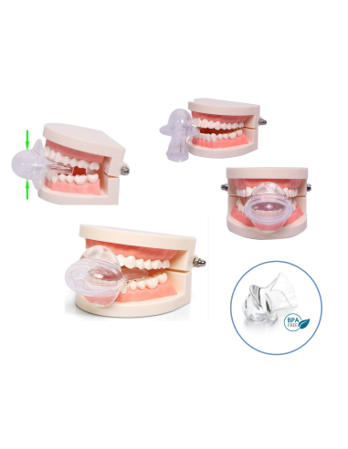 Guidalingua in silicone con custodia