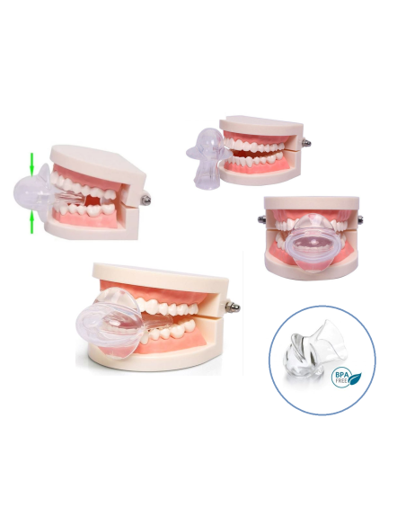 Guidalingua in silicone con custodia