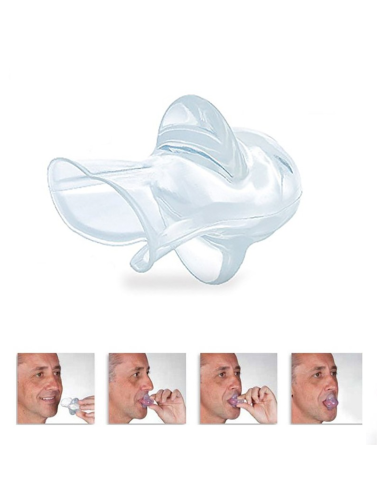 Guidalingua in silicone con custodia