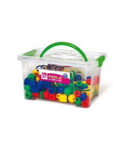 Perle da infilare in bauletto 140 pz