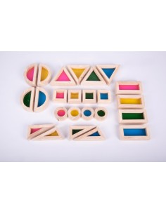 Blocchi colorati  Arcobaleno 24 pz.