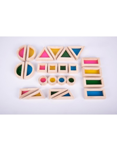 Blocchi colorati  Arcobaleno 24 pz