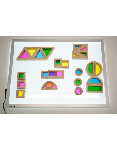 Blocchi colorati  Arcobaleno 24 pz