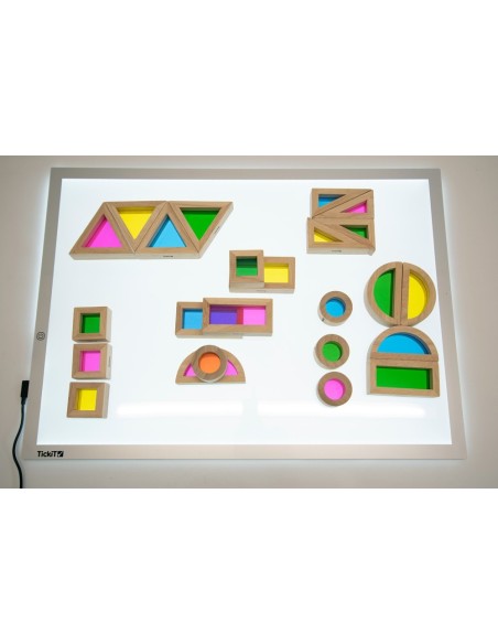 Blocchi colorati  Arcobaleno 24 pz