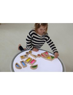 Blocchi colorati  Arcobaleno 24 pz.