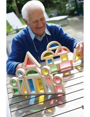 Blocchi colorati  Arcobaleno 24 pz