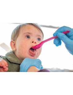 Cucchiaino Magenta Testurizzato