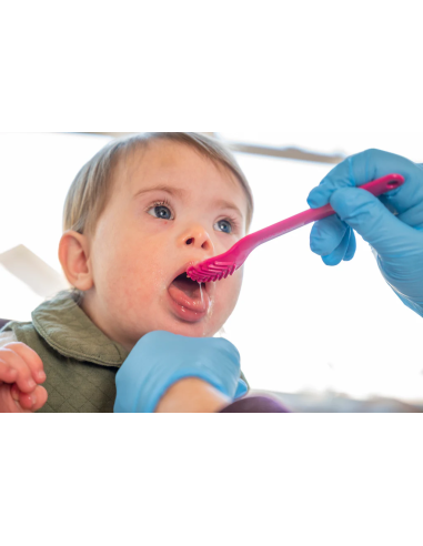 Cucchiaino Magenta Testurizzato