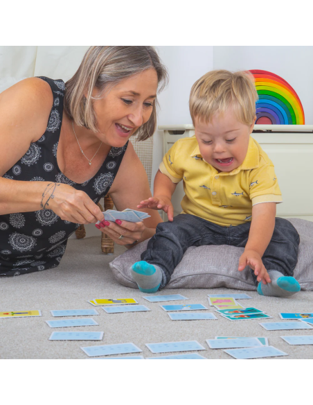 Set di giochi di carte per i più piccoli - Animali per bambini di tre anni