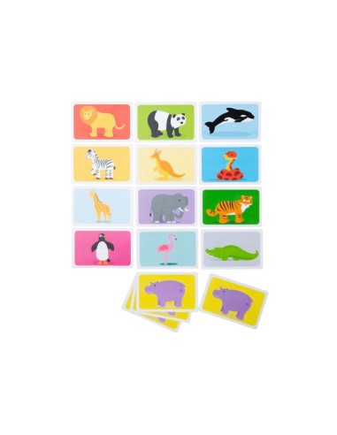 Gioco di carte Animali selvaggi