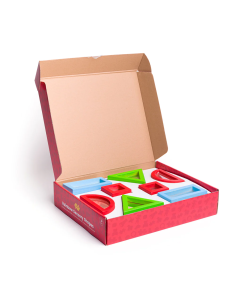 Forme Sensoriali Arcobaleno 16 pz.