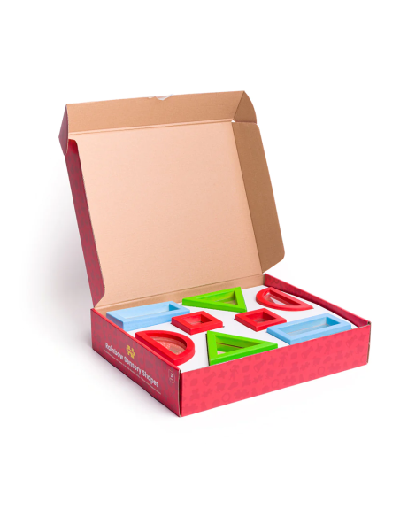 Forme Sensoriali Arcobaleno 16 pz.