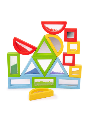 Forme Sensoriali Arcobaleno 16 pz.