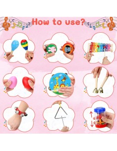 Set strumenti musicali 25 pz.