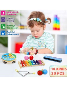 Set strumenti musicali 25 pz.