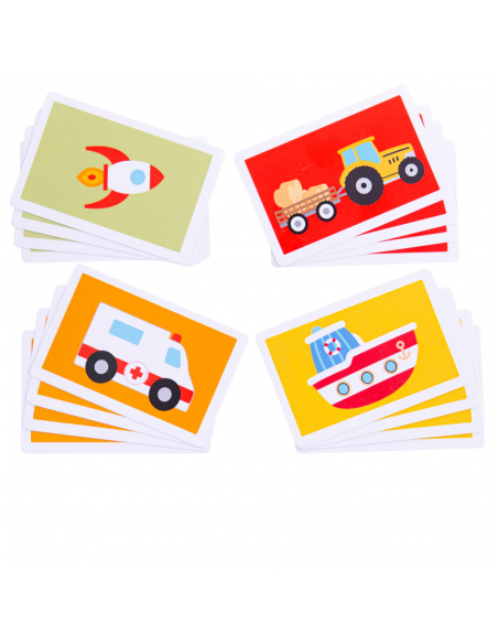 Gioco di carte Mezzi di trasporto