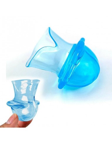 Guidalingua in silicone con custodia