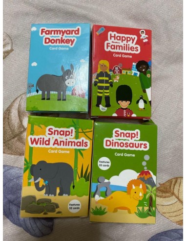 Gioco di carte Animali selvaggi – Memory e Osservazione