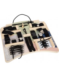 Pannello motricità Chiusure e fissaggio