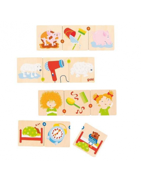 Gioco di Apprendimento Prima e Dopo