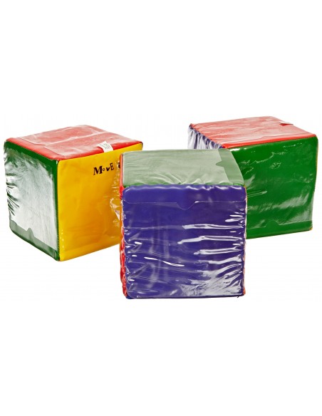 Cubo del movimento in schiuma 15 cm per attività motorie e didattiche