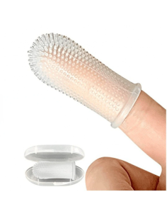 Spazzolino ditale sensory con custodia