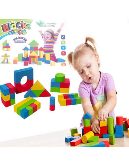 Mini Blocchi Morbidi in Eva 38 pz