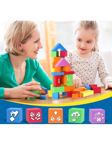 Mini Blocchi Morbidi in Eva 38 pz