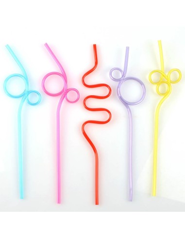 Cannucce rigide logopediche riutilizzabili – Set 5 pezzi