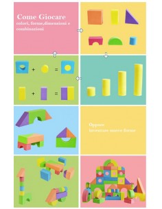 Maxi Blocchi morbidi  54 pz.