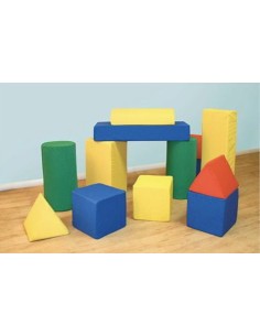 Composizione Kids Solidi Geometrici in Tessuto