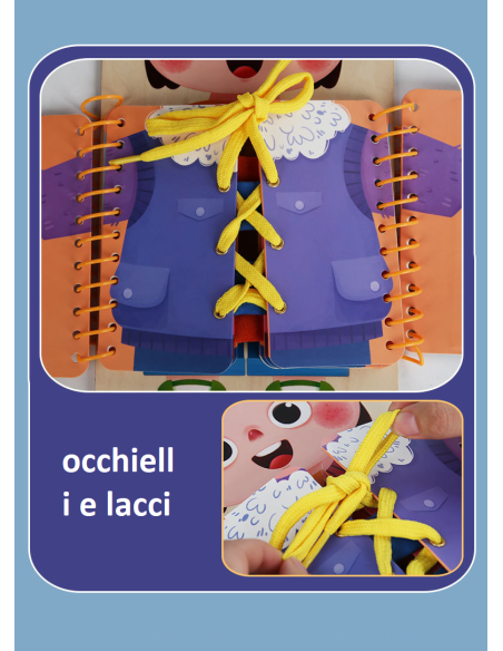 Libro delle Allacciature Montessori