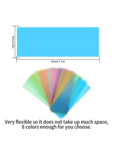 Righelli colorati per la Lettura 4pz.