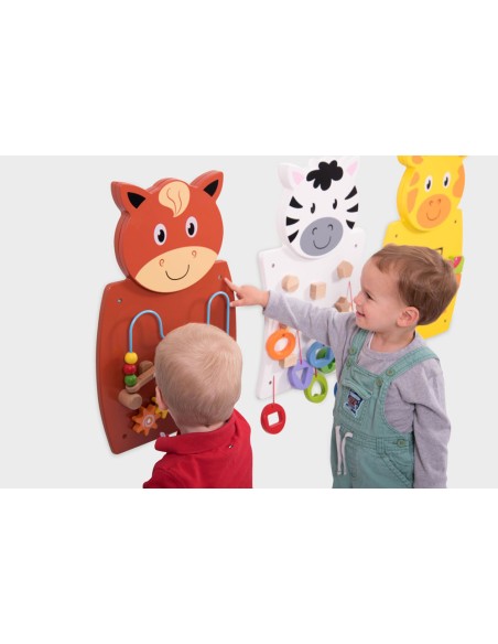 Pannello Attività da parete Cavallo