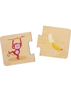 Puzzle Animali cosa mangiano