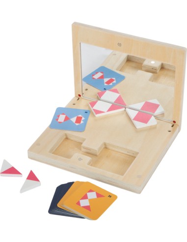 Gioco di simmetria con specchio Educate