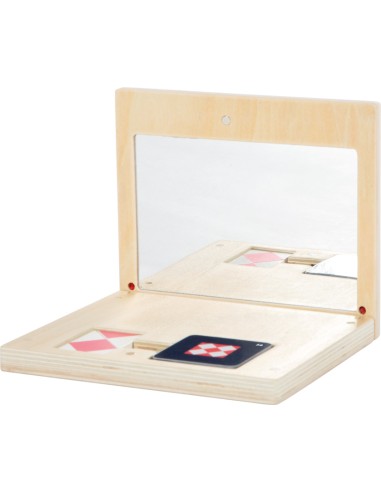 Gioco di simmetria con specchio Educate