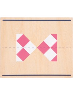 Gioco di simmetria con specchio Educate