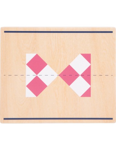 Gioco di simmetria con specchio Educate